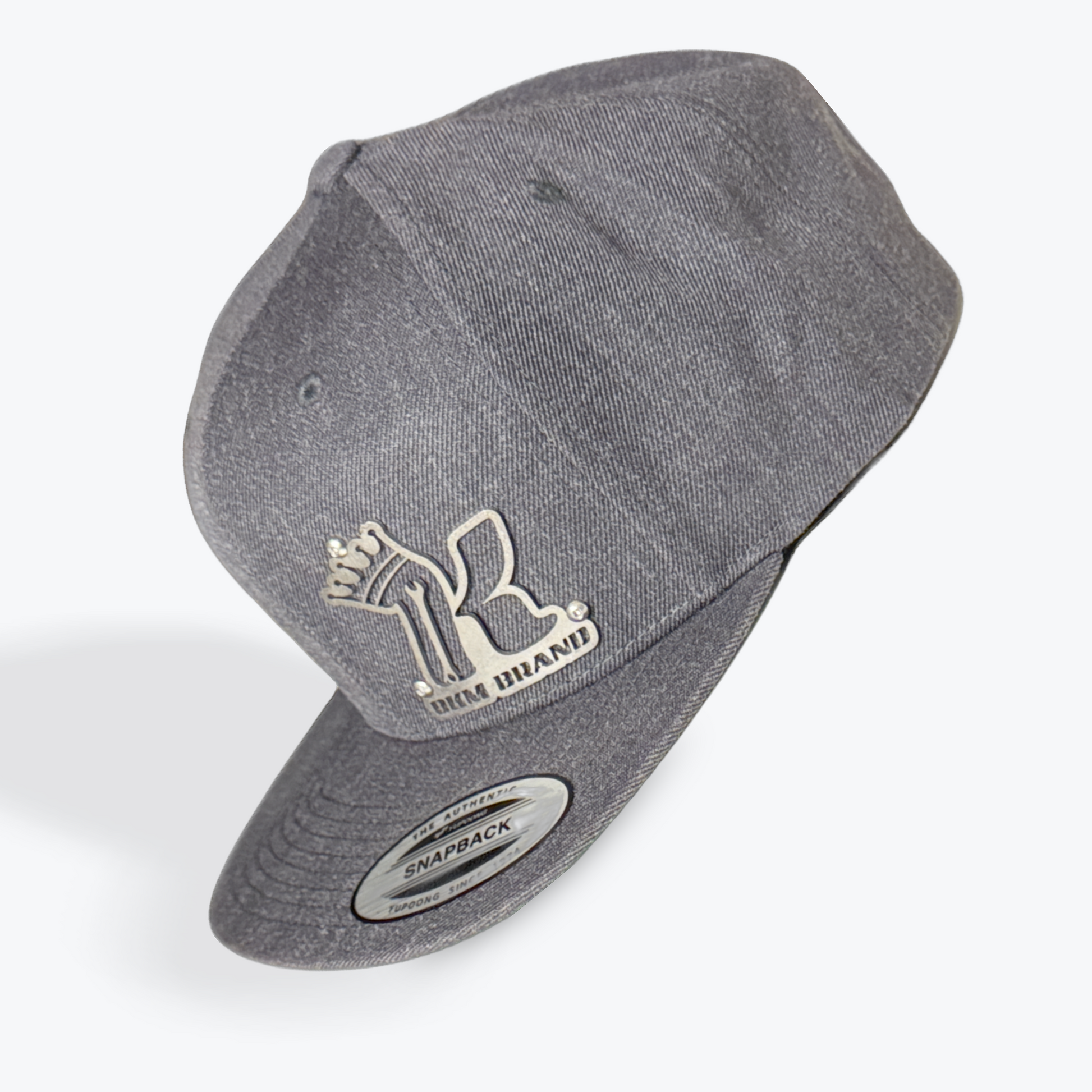 Flat Bill Dark Heather Snapback