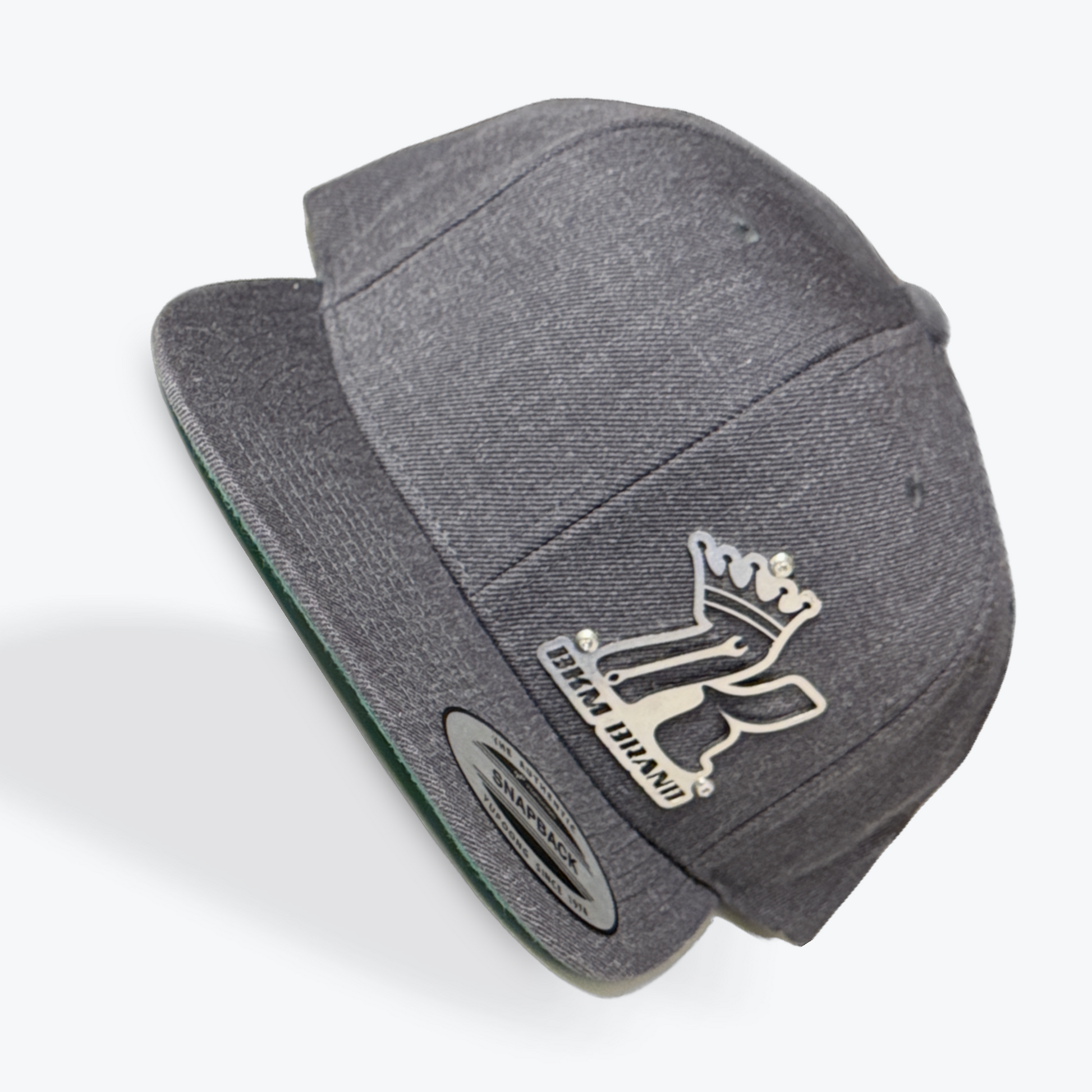 Flat Bill Dark Heather Snapback