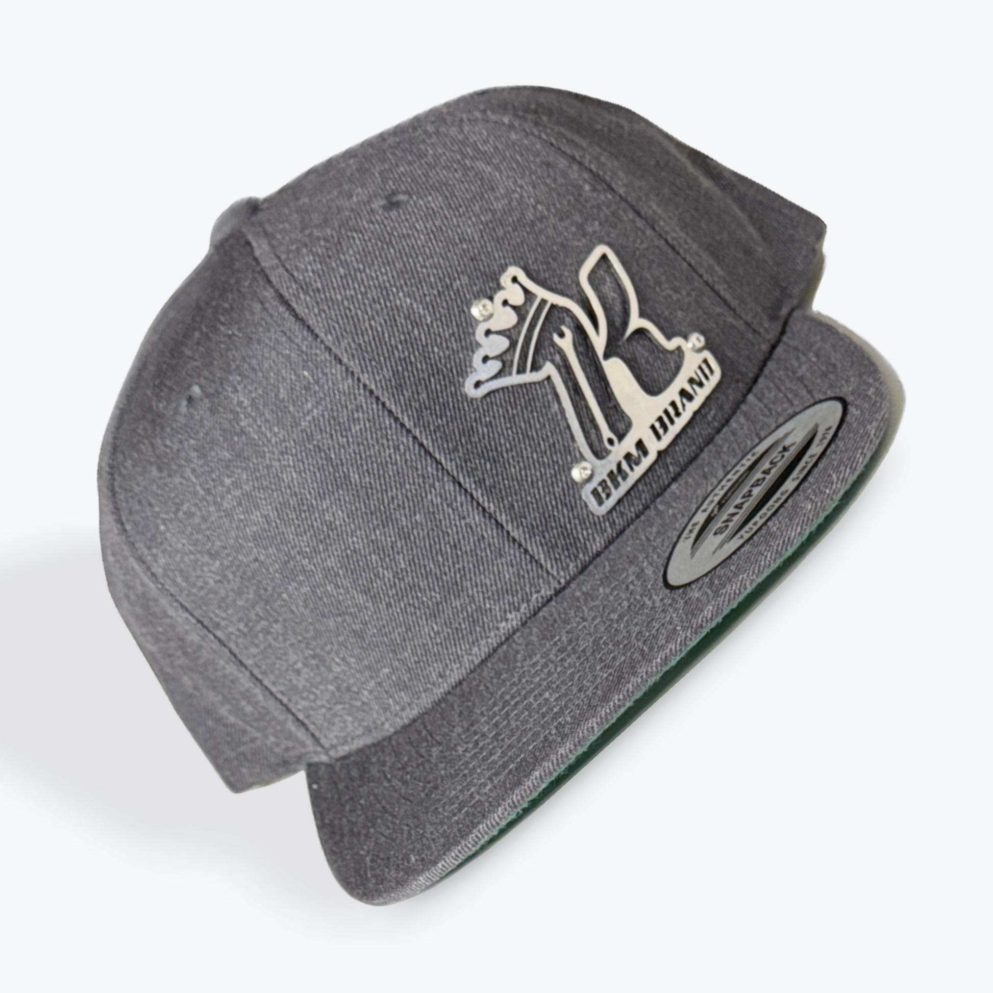 Flat Bill Dark Heather Snapback