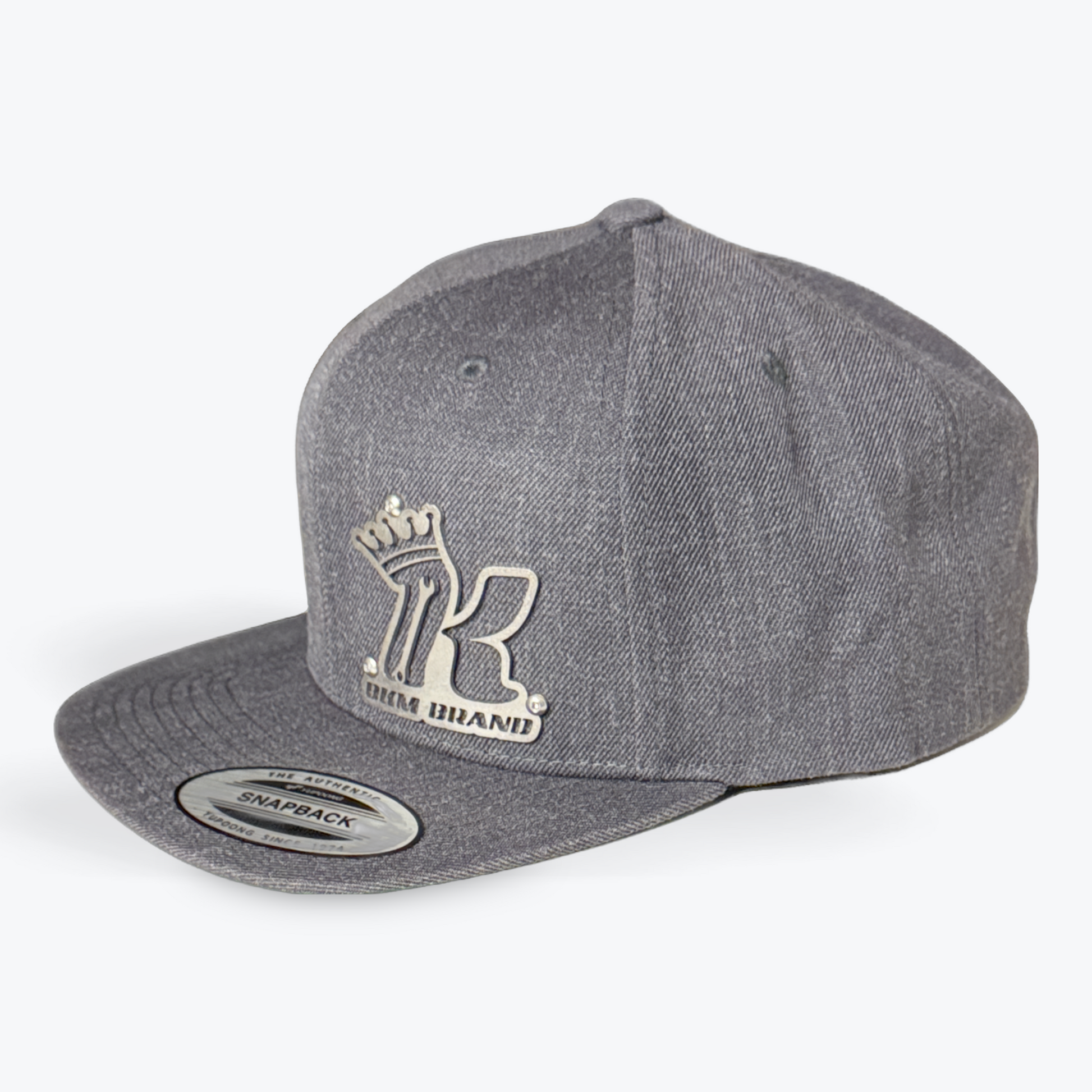 Flat Bill Dark Heather Snapback