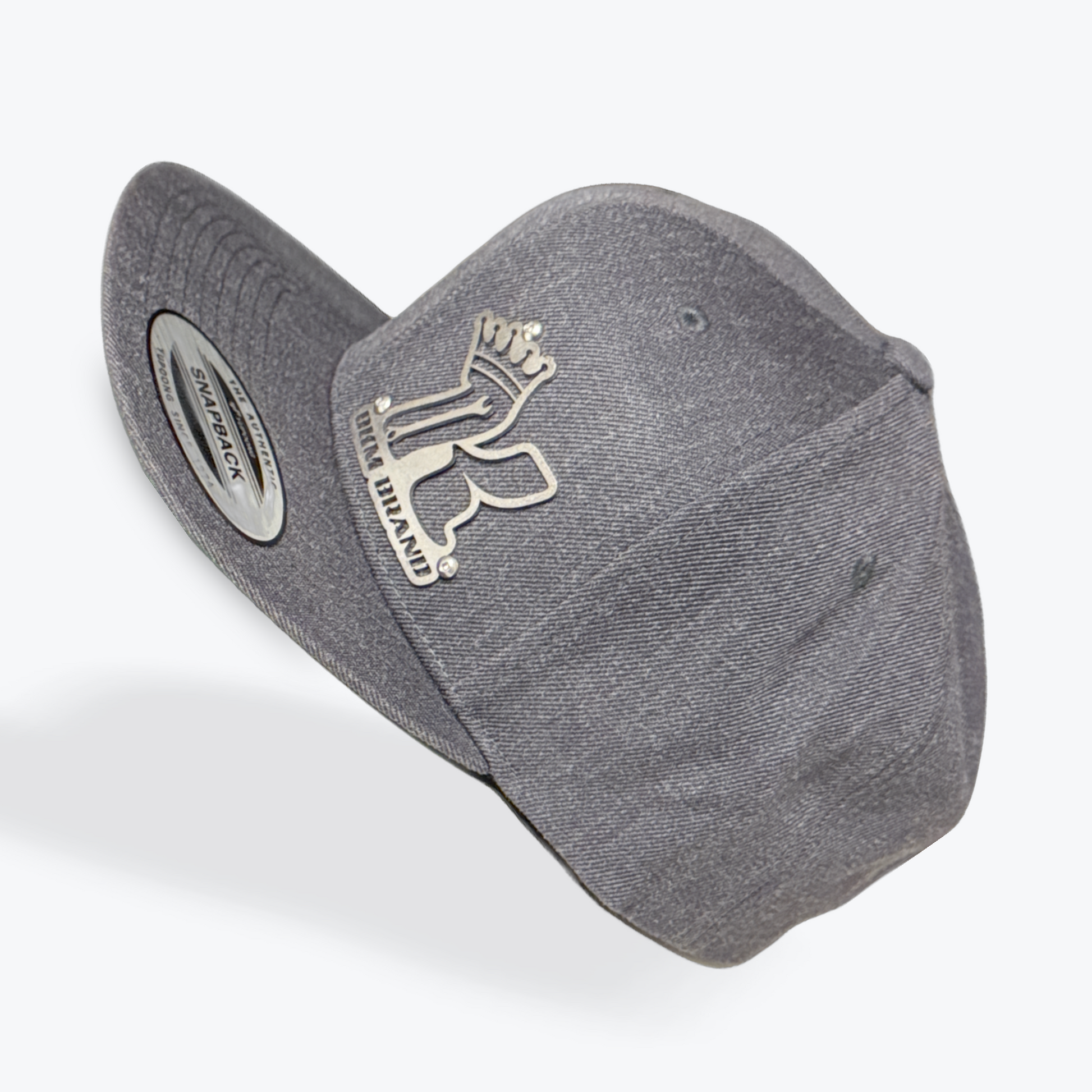 Flat Bill Dark Heather Snapback