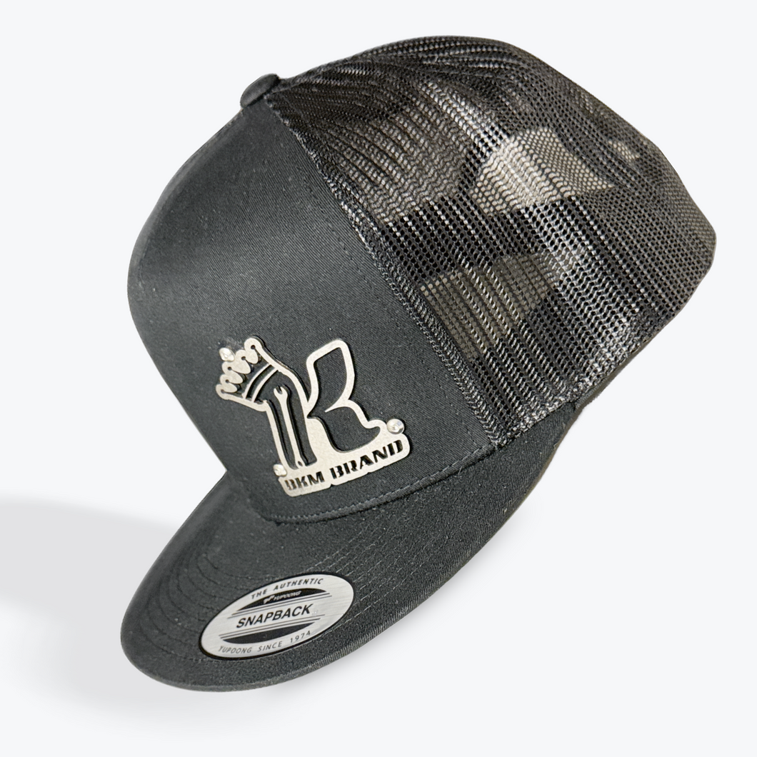 Stainless Steel Trucker Logo Cap