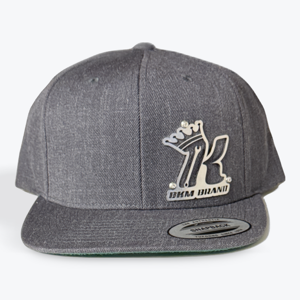 Flat Bill Dark Heather Snapback