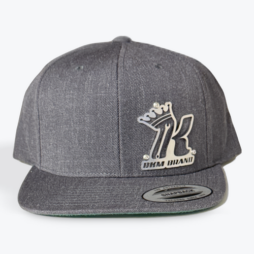 Flat Bill Dark Heather Snapback