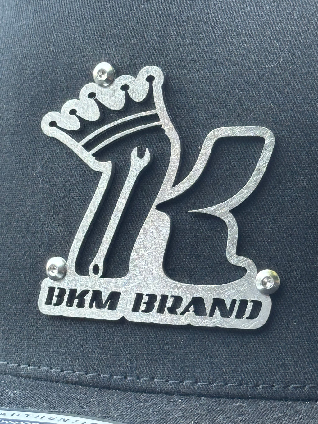 Stainless Steel Trucker Logo Cap