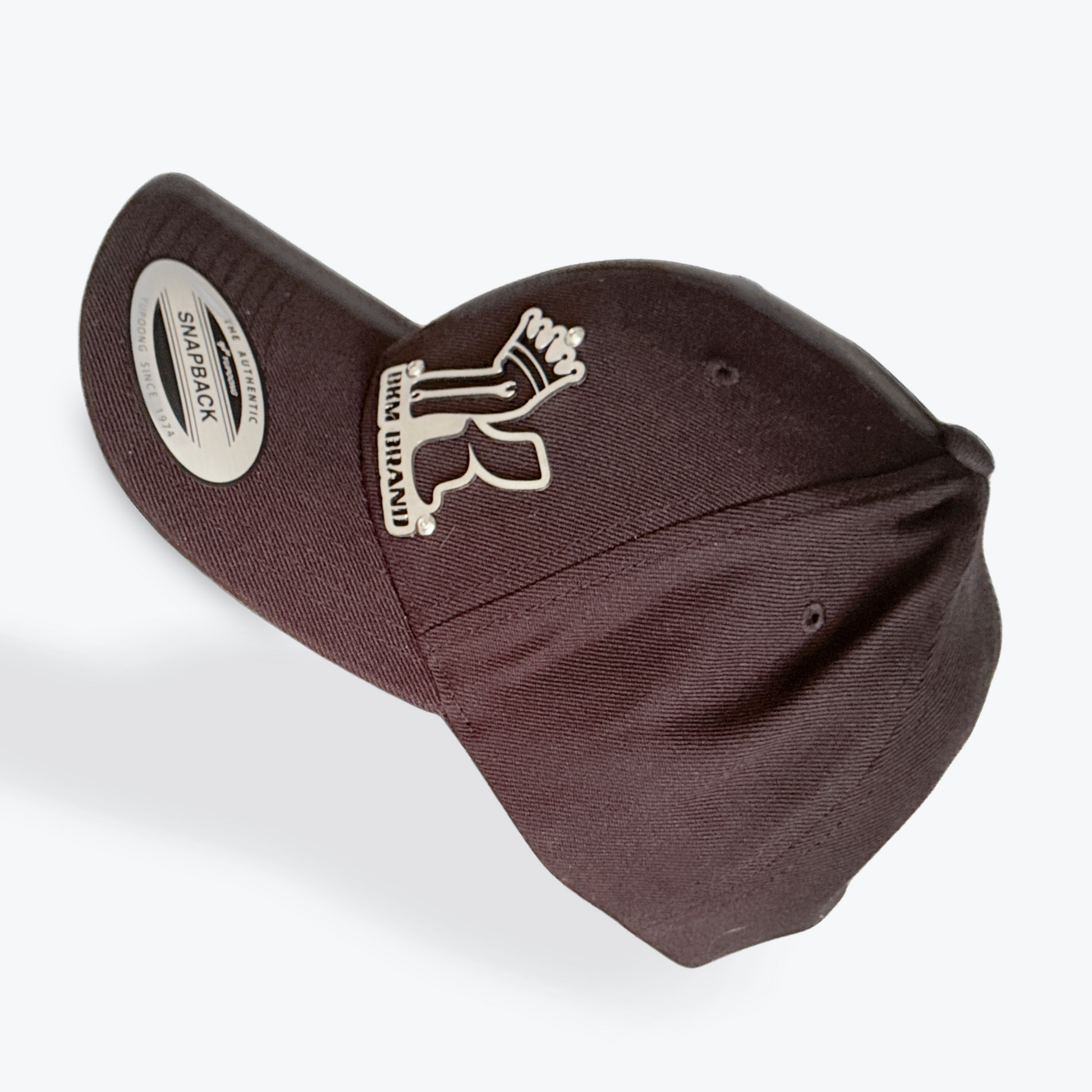 Curved Bill / Stainless Steel Snapback