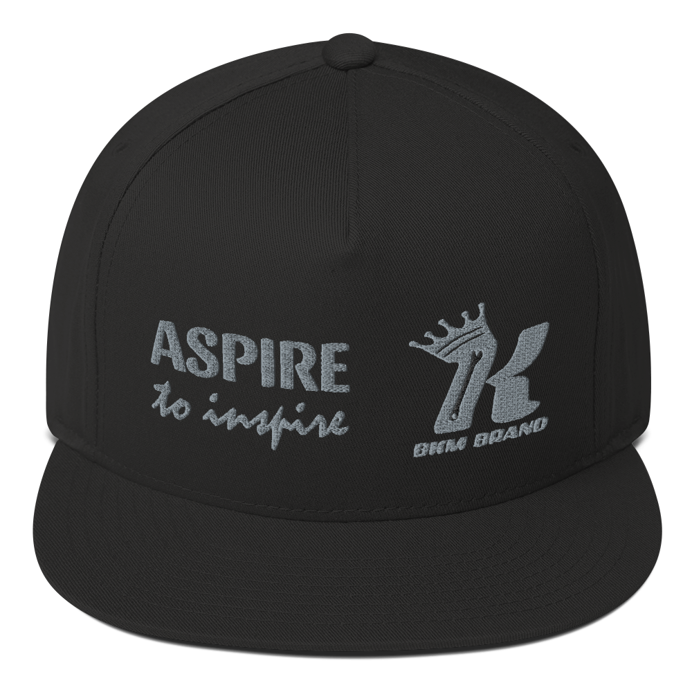 (Aspire to Inspire) Yupoong Flat Bill Cap