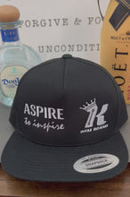 Load and play video in Gallery viewer, (Aspire to Inspire) Yupoong Flat Bill Cap
